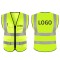 High Quality Hi Vis Visible Security Motorcycle Reflective Safety Vest Working Cycling Workers Clothes For Road Construction