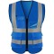 High Quality Hi Vis Visible Security Motorcycle Reflective Safety Vest Working Cycling Workers Clothes For Road Construction
