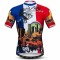 High Quality Quick Dry Sublimated Polyester Sweat Wicking Breathable Short Sleeve Cycling Jersey