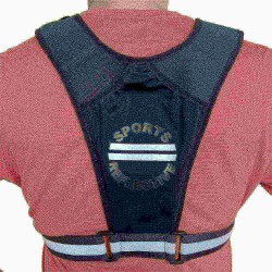 New Design Lightweight Running Vest Chest Phone Holder Cycling Adjustable Reflective Training Workout Gear Unisex Cycling Vest