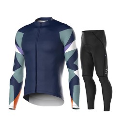 Custom Private Label Long Sleeve Cycling Jersey Mens Cycling Wear Cycling Clothing Apparel Bike