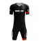 Custom Mens Womens Triathlon Suit Sublimation Printing Trisuit Swimming Cycling Skin Suit Short Triathlon Clothing Unisex Sets
