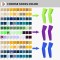Wholesale Custom Print Sun Protection Arm Sleeves Sport For Running Fishing Baseball Anti Uv Cooling Upf 50 Cycling