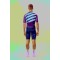 Monton Custom Cycling Jersey Short Sleeve Sets Quicy Dry Bicycle Clothing Wear Uniforms For Mens Road Bike Team