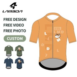 Lameda 2025 Summer Oem Men Women Bike Wear Shirt Custom Cycle Clothing Ciclismo Professional Custom China Cycling Clothing