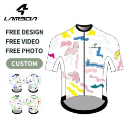 Lameda Summer Custom Cycling Oem Unsix Bike Shirt Plus Size Reversible Free Design Professional Tights Cycling Jersey