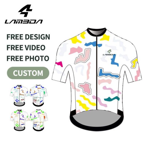 Lameda Summer Custom Cycling Oem Unsix Bike Shirt Plus Size Reversible Free Design Professional Tights Cycling Jersey