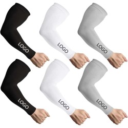 Unisex Summer Outdoor Sports Uv Arm Compression Sleeves Driving Cycling Wear Nice Silk Fabric Arm Sleeve Uv Protection