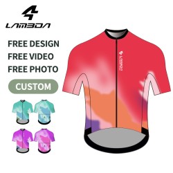 Lameda 2025 Summer Oem Men Bike Wear Shirt Custom Bicycle Cycle Ciclismo Professional Custom Cycling Jersey