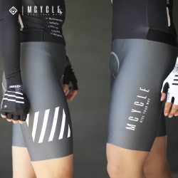 Mcycle Unisex Quick-drying Sport Bike Shorts Breathable Padded Cycling Bib Short Reflective Seamless Bicycle Bib Plus Size Oem