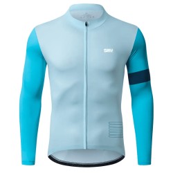 Custom Women Cycling Jersey Set Long Sleeve Winter Thermal Fleece With Windbreak Breathable Shirt For Men&#39;s Riding Oem Supply