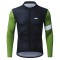 Custom Women Cycling Jersey Set Long Sleeve Winter Thermal Fleece With Windbreak Breathable Shirt For Men&#39;s Riding Oem Supply