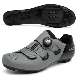 Wholesale Large Size Hard Bottom Cycling Shoes Spring Season Mountain Lock-free Power Cycling Shoes With Mesh Lining