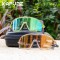 Kapvoe Photochromic Hd Cycling Glasses With High Quality Coated Lens Photochromic Tr90 Sports Sunglasses Men Women Bike Eyewear