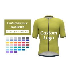 Custom Cycling Clothing Manufacturers Abbigliamento Cycle Wholesale Windproof Printed Men Cycling Jersey Short Sleeve