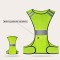 Ultra-light Breathable Adjustable Elastic Led Reflective Running Vest Night Running Safety Vest For Night Cycling