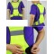 Ultra-light Breathable Adjustable Elastic Led Reflective Running Vest Night Running Safety Vest For Night Cycling