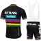 Women's Breathable Cycling Jersey Bib Short Set Sublimated Biking Bicycle Bike Clothing With Short Sleeve For Cycling Wear