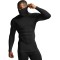 Custom 100% Nylon Polyester Sport Shirt Slim Fit Casual High Neck Long Sleeve T-shirt Running Fitness Cycling Top Men