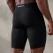Custom Logo Elastic Waist 4 Way Stretch Legging Lightweight Tight Active Running Gym Cycling Training Compression Shorts Men