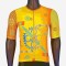 Short Sleeves Cycling Jersey Private Logo Design 3 Back Pockets Anti Slip Gripper Hem Bicycle Clothing Custom Cycling Jersey