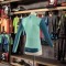 High Quality Cycling Jersey Clothes Solid Color Mens Breathable Long Sleeve Bike Jersey Tops With Rear Pockets
