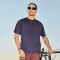 Quickshow Streetwear Upf200 Stock Mesh Double Layer Breathable Fabric Anti-uv Sportswear Mens Cycling Windproof Tshirt