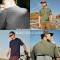 Quickshow Streetwear Upf200 Stock Mesh Double Layer Breathable Fabric Anti-uv Sportswear Mens Cycling Windproof Tshirt