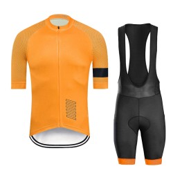 Oem Quick-dry Mountain Bike Apparel Sweat-wicking Fabric Jersey Windproof &amp; Uv Protection Men&#39;s Sports Cycling Shirts Sets