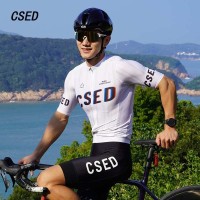 Csed Cycling Jersey Men's Short Sleeved Cycling Top Shirt Wholesale Tight-fitting Sports Wear Mountain Bike Wear Oem Custom