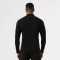 Men&#39;s High Elasticity Nylon Half-zip Long Sleeve Sports T-shirt Fitness Cycling &amp; Running Spring Solid Stand Collar Blank Design