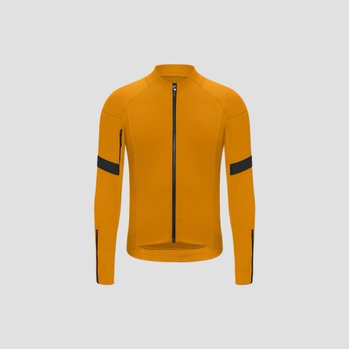 Oem Odm Double Layer Windproof Long Sleeves Mountain Bicycle Clothes Mtb Bike Pro Cycling Jerseys