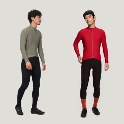 Custom Private Label Quick Dry Seamless Long Sleeves Mountain Bike Clothing Cycling Jersey Wear