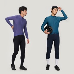New Style Long Sleeves Bicycle Road Bike Clothing Mtb Cycling Jersey With Pockets