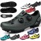 Men's And Women's Cycling Shoes With Lock For Road Mountain Bike Booster Riding Shoes With Rubber Insole