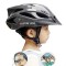 Lightweight Breathable Eps Pc Cycling Helmet Adjustable Bike Helmet Portable Sport Safety Gear