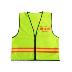 Customizable Heat Transfer Film Reflective Safety Vest For Cyclists For Outdoor Sports