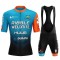 High Quality 2pcs/set Professional Sublimation Print Summer Bicycle Sportswear Set New Racing Polyester Clothing For Cyclists
