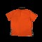 Heat Transfer Reflective Rectangle Film Orange Knitted Pique Safety Polo Shirt For Jogging Cycling