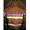 Chic Lime Green Reflective Safety Jacket For Cycling Running Jogging