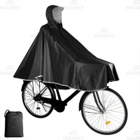 Logo Size Custom Reflective Riding Cycling Raincoat Bicycle Rain Poncho Custom Print With Logo