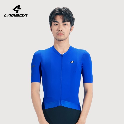 Multi Functional Zipper Anti Slip Webbing Cycling Shirt Back Pocket And Reflective Design Men Cycling Jersey Wear