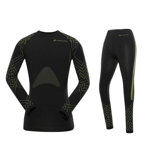 Men's Skinny Fit Ski Mountaineering Thermal Underwear Fiber Compression Sweat-wicking Clothing Sets