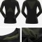 Men's Skinny Fit Ski Mountaineering Thermal Underwear Fiber Compression Sweat-wicking Clothing Sets