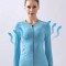 Women&#39;s Full Zip Ski Jacket Outdoor Cycling Sports Tops Moisture Wicking Breathable Knitted Long Sleeve Warm Jacket
