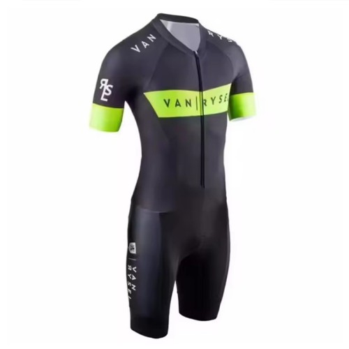 2025 New Style Breathable Quick Dry Polyester Spandex Design Logo Digital Print Cycling Triathlon Suit