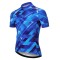 Professional Breathable Sports Jersey Custom Sublimation Short Sleeve Cycling Jersey For Cyclists