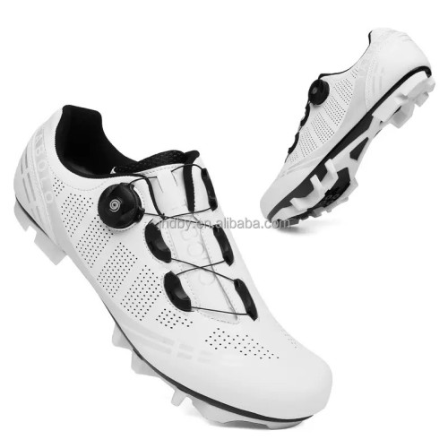 Men's And Women's New Road Cycling Shoes With Breathable Hard Sole Unlockless Bike And Mountain Bike Lock Spinning Shoes