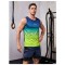 New Casual Outdoor Marathon Running Vest Suit Quick-drying Gradient Top Track Field Sports Sweat-absorbing Breathable Clothing