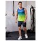 New Casual Outdoor Marathon Running Vest Suit Quick-drying Gradient Top Track Field Sports Sweat-absorbing Breathable Clothing